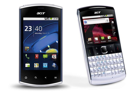 acer 2 - 2 smartphone Android giá hấp dẫn của Acer ở CES 2011