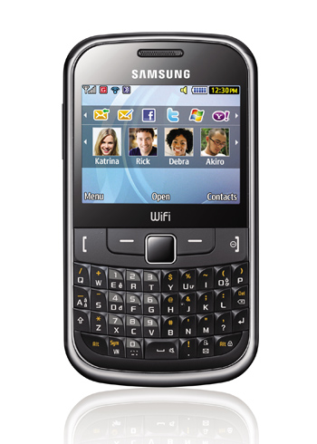 samsung - Điện thoại bàn phím Qwerty mỏng nhất của Samsung