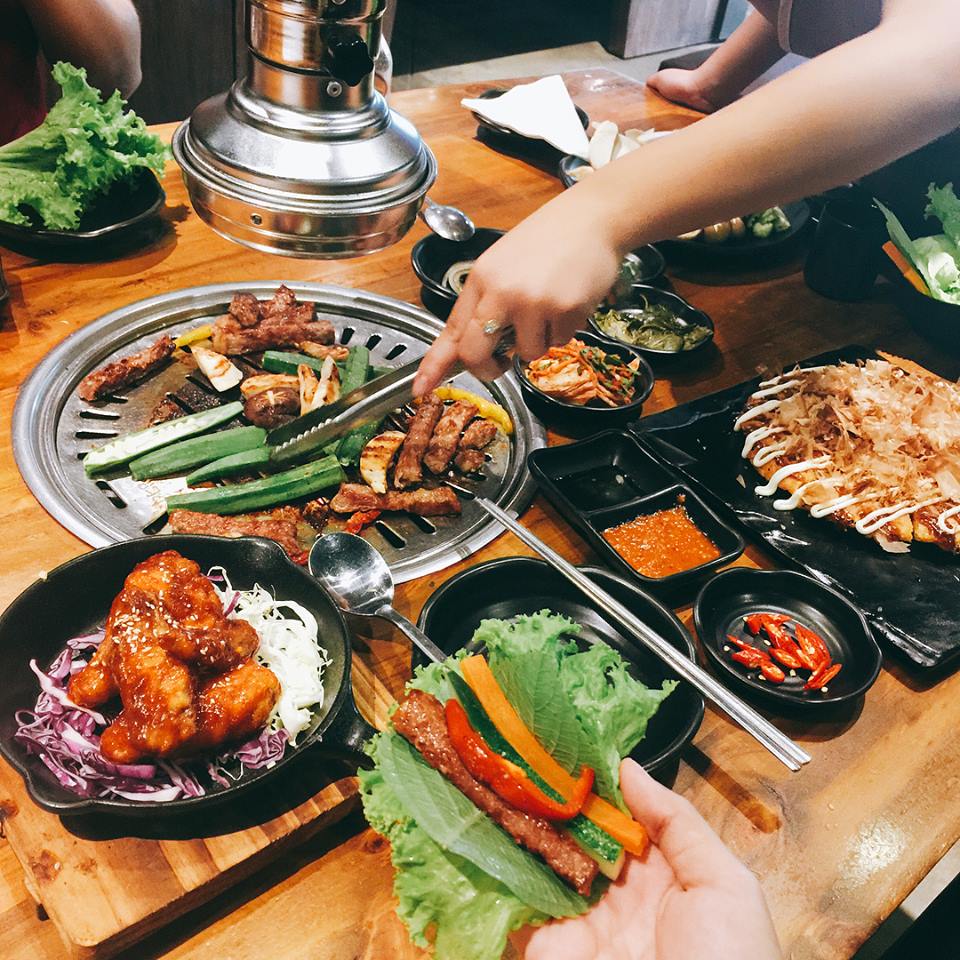 mon nuong kieu Han rat dac trung - Top 10 nhà hàng Đà Lạt sang trọng, giá rẻ
