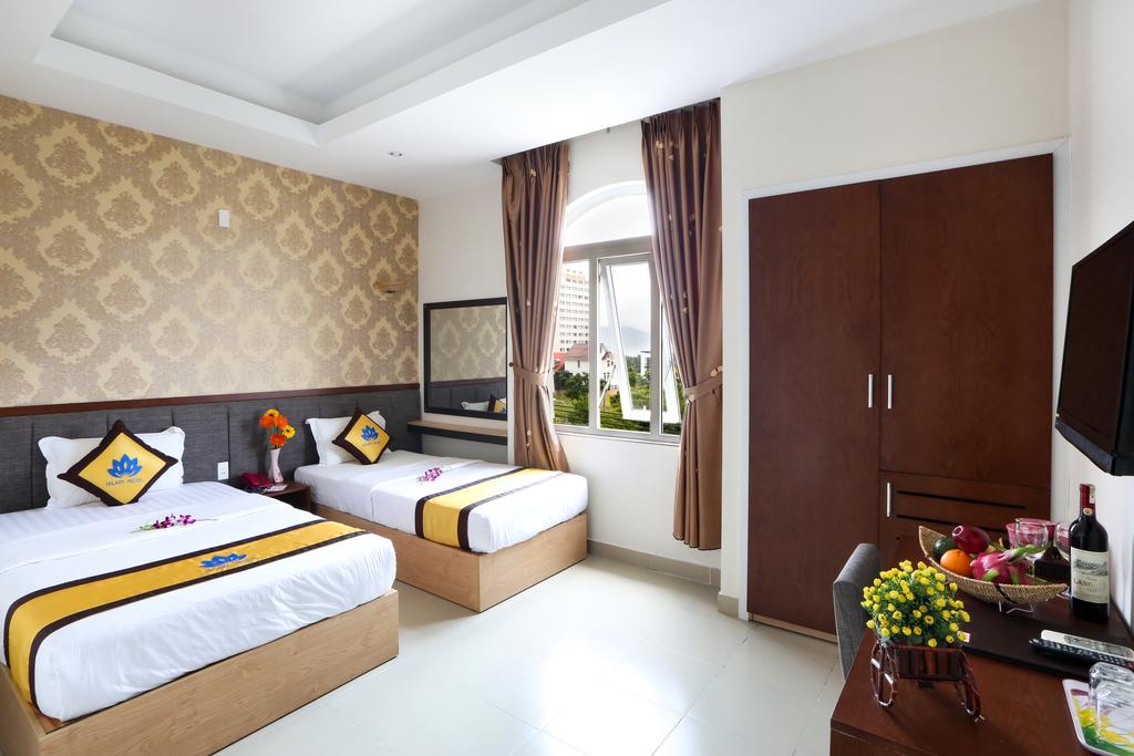 phong 2 giuong khach san Hilary Khach san gan bien Da Nang - Top 10 khách sạn gần biển Đà Nẵng chất lượng, giá tốt
