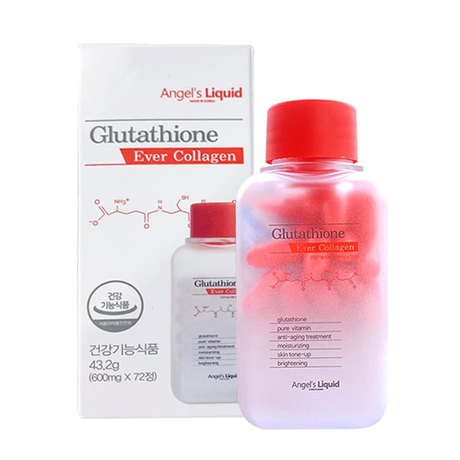 Viên uống trắng da Glutathione Hàn Quốc có tốt không - Viên uống Ever Collagen